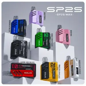 SP2S Max 充電式主機 思博睿方塊霧化煙桿 (通用 SP2S Max 卡式煙彈)